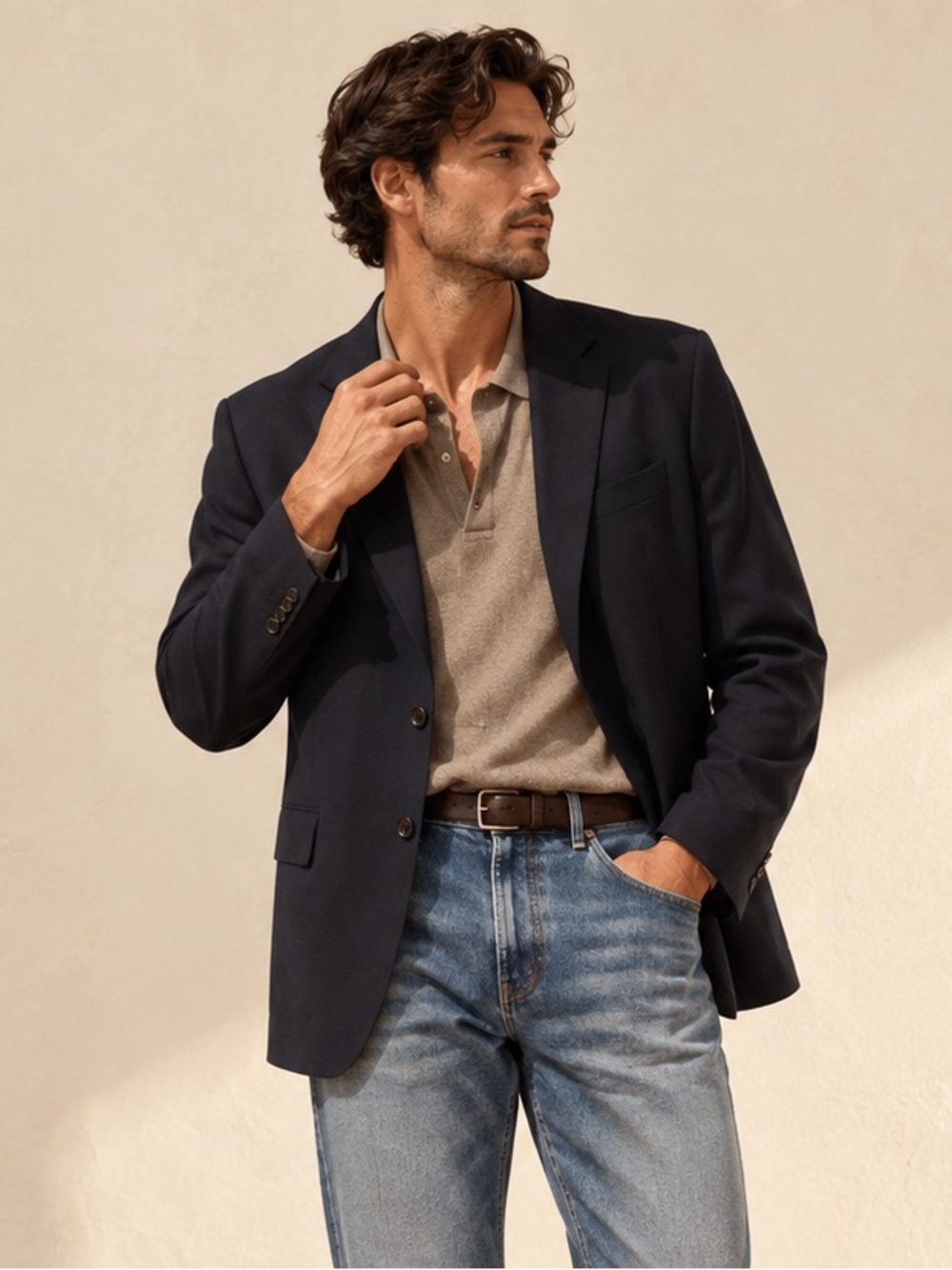Abercrombie Tailored Minimalist Blazer Quiet Luxury Oversized Sz XL NWT